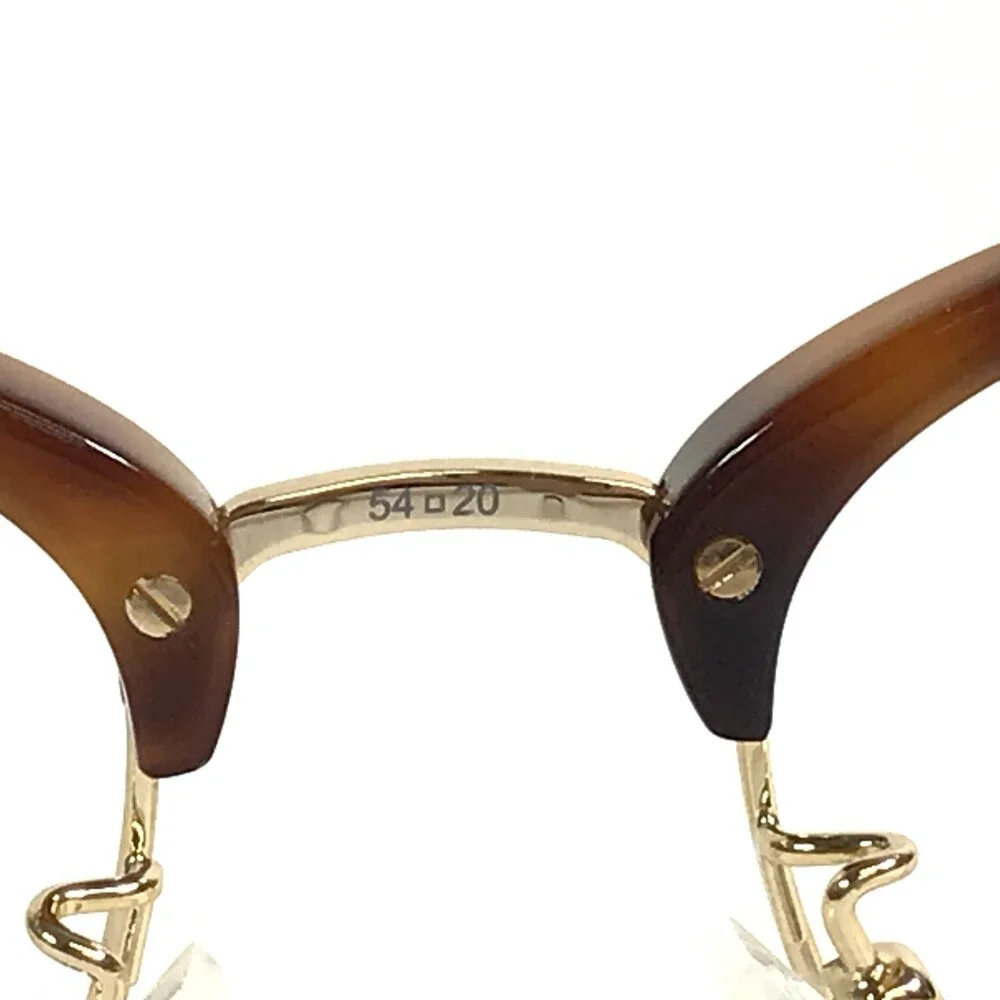 Saint Laurent Eyeglasses Frames SL649/F 002 Tortoise Gold Cat Eye 54-20-145